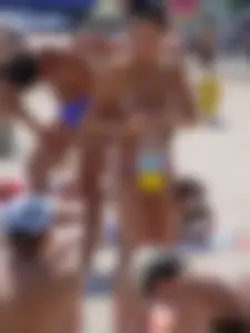 Sexy candid topless and nude beach girls