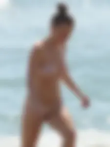 Nude beach and topless girls