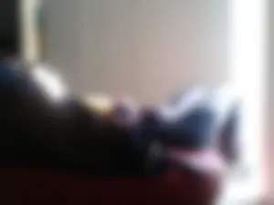 Girl in Tight Jeans Fell Asleep in a Beanbag Creepshot
