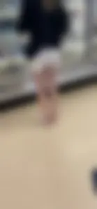 Great butt with little gap and nice toes