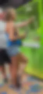 Cute Blonde Milf in shorts