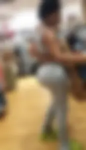 Big Azz w tits hanging in mall 3 parts