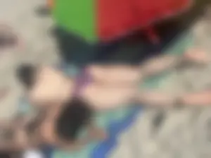 Two Fat Latina Asses Hanging Out Bikinis