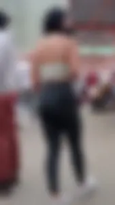 Two Big Asses with Gray Leggings, deep in the ass + Bonus
