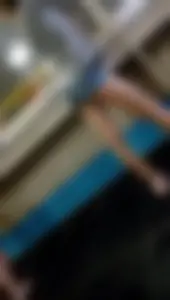 Cute Candid Chick With Sexy Booty and Legs in Denim Mini Shorts and Slippers Creepshots