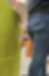 Girl fills her jeans at HD