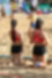 Thai candid volleyball girls
