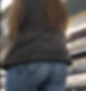 Petite brunette in tight jeans (oc)