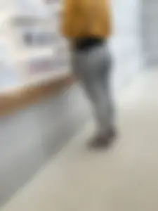 Big Booty in Grey Tight Jeans Store Creepshots