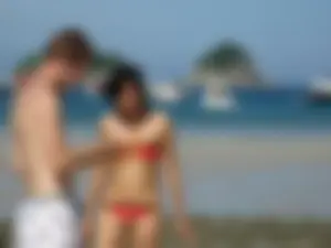 Asian girls in bikinis