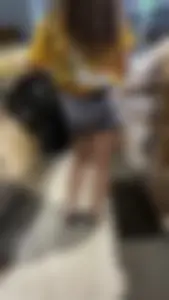 Pt 2 white girl with scrunch marble shorts
