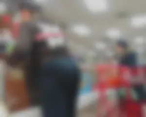Fit Muscular Ass in Tights Supermarket Voyeur Closeups