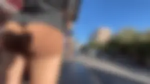 Amazing fit ass blonde