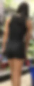 Lovely Latina Chonga thottie in spandex body suit