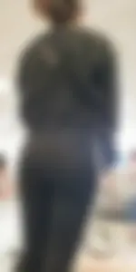 Beautiful Latina in Black Adidas Leggings with VTL in Checkout Line🤤
