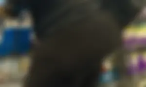 Bbw in black pants BIG ass bendover+Vpl‼️