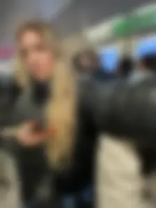 Blonde Ass In Tight Fitting Jeans