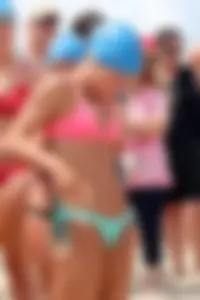 Bunch of sexy lifeguard tournament girls from 2013