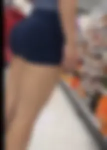 Stunning Petite Latina With Tight Round Ass in AUROLA Shorts!