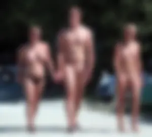Nude beach and topless girls