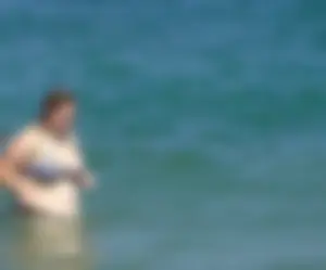 Busty bbw girl couldn’t contain huge boobs in bikini pt 2