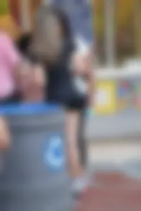 Sexy girl in tight Nike spandex with vpl