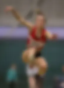 Canadian girls at an Alberta track and field tournament