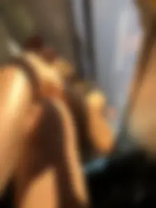 A Hot Candid Girl in Blue Denim Shorts Sitting in a Public Bus, Closeups of Her Legs And Upshorts Creepshot