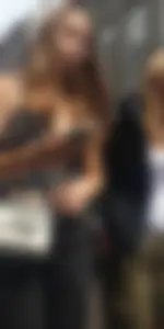 Cute street teen in tight black jeans, hot booty creepshots