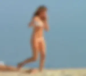 Nude beach and topless girls