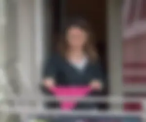 Hot milf next door hanging panties, showing pokies and wearing underwear