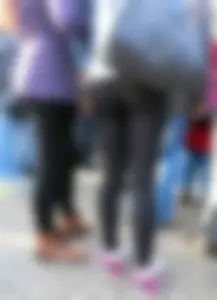 Hot Candid Ass in Leggings Street Photo