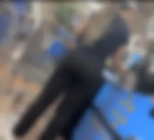 Bubble butt in leggings