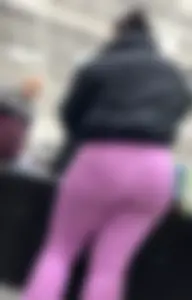 Costco worker thick Latina yoga (video)