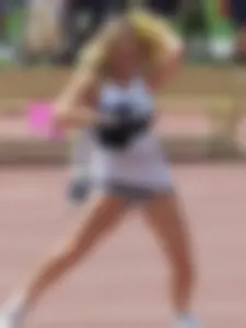 Candid cheerleaders