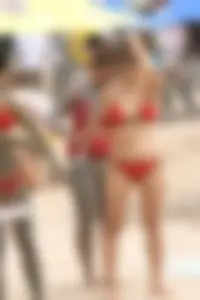 Boryeong Mud Fest 2008 girls mostly in bikinis