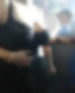 Busty milf in the disco. Big tits, big nipples