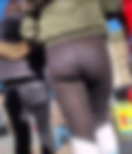 See thru leggings