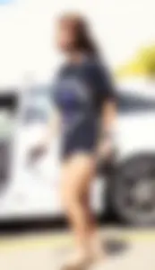 Nice legs in the parking
