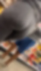 Nice shaped brunette in leggings