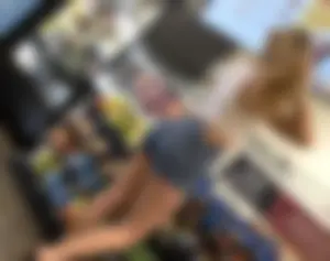 Blonde PAWG in Jean Shorts - My Fav Type of Body