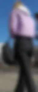 Juicy ass in black tight jeans and nice skinny legs street closeups
