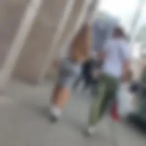 Juicy street booty