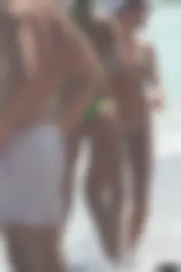 Sexy beach and bikini girls