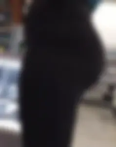 OC. Cute blonde with nice body in tight leggings (VTL)