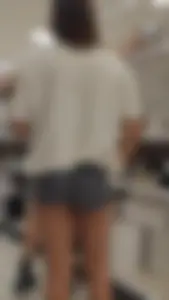 Pink and grey shorts