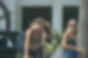 Huge collection of sexy girls out in bikinis in Florida