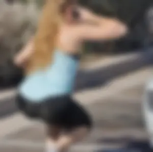 Candid girls in leggings and tights