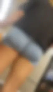 Nice wedge on this bubble butt (OC, slight vpl)
