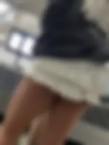 Beautiful blonde girl in white shorts show me her butt cheeks  (OC)